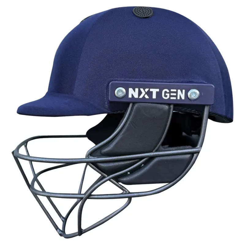 NXT GEN navy cricket helmet