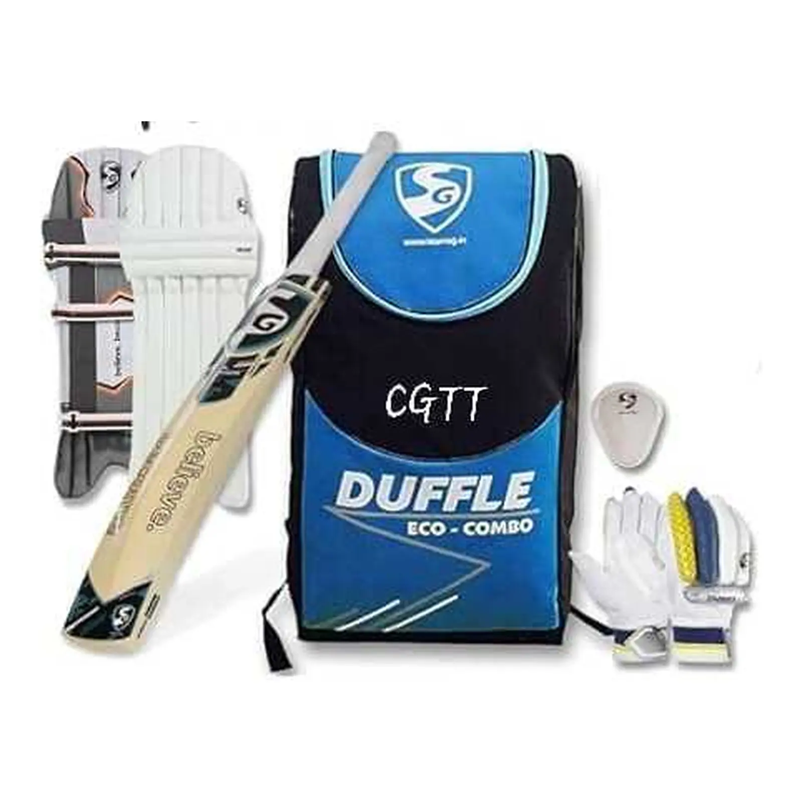 SG Duffle Eco-Combo junior cricket kit