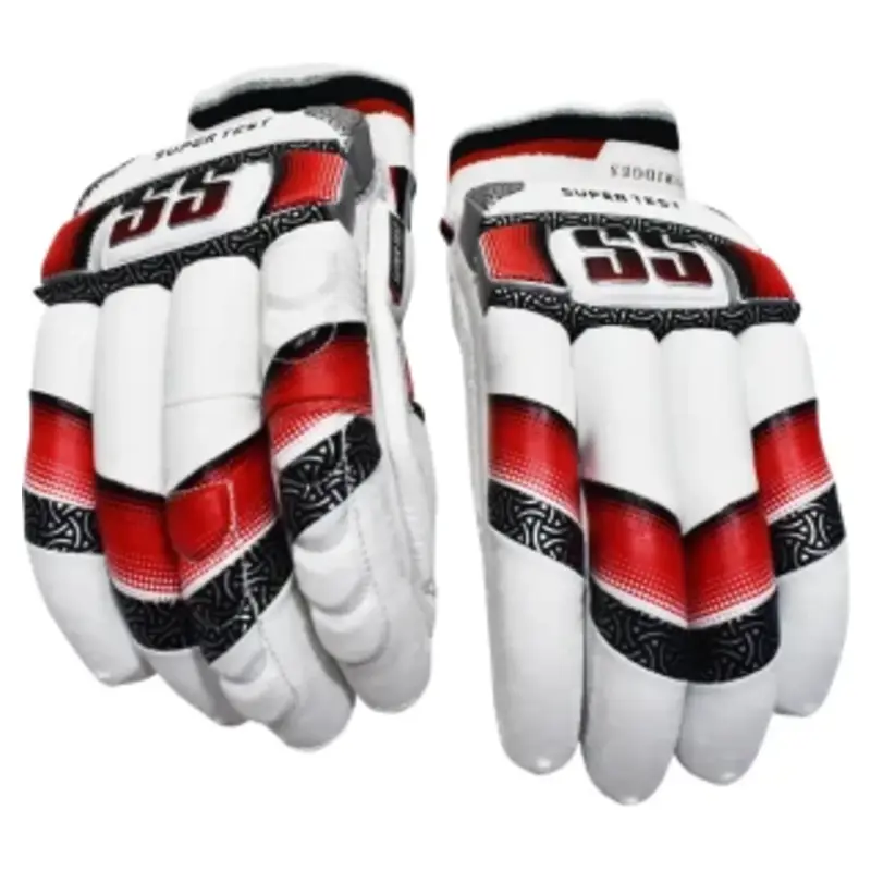 SS Super Test batting gloves, red