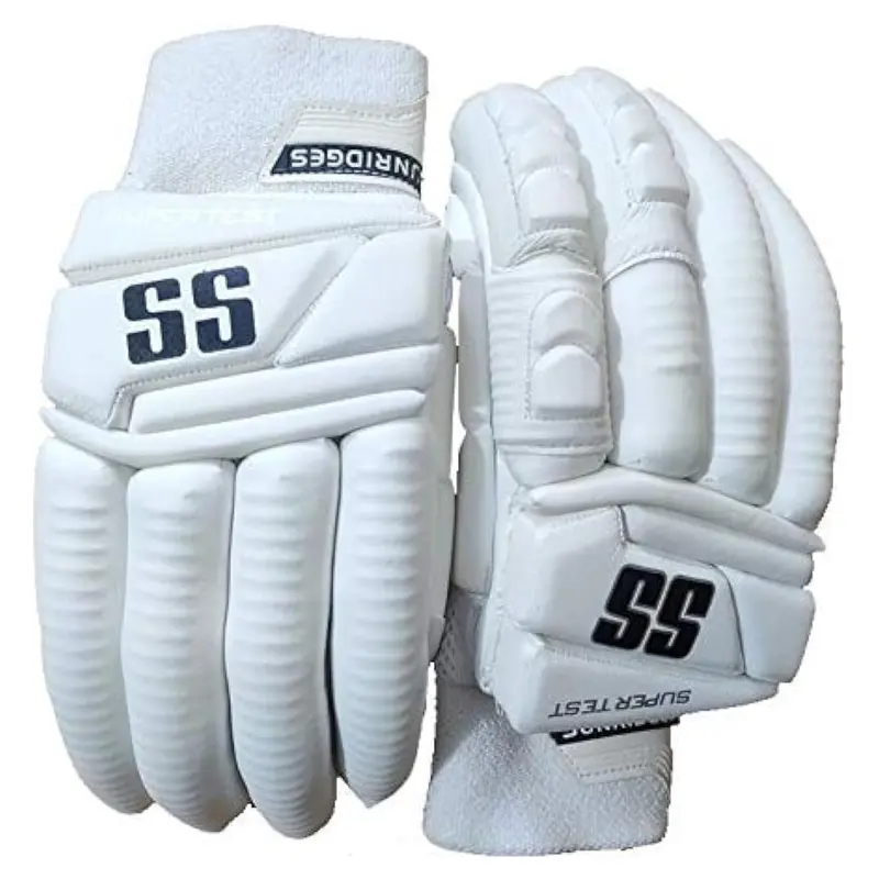 SS Super Test batting gloves, white