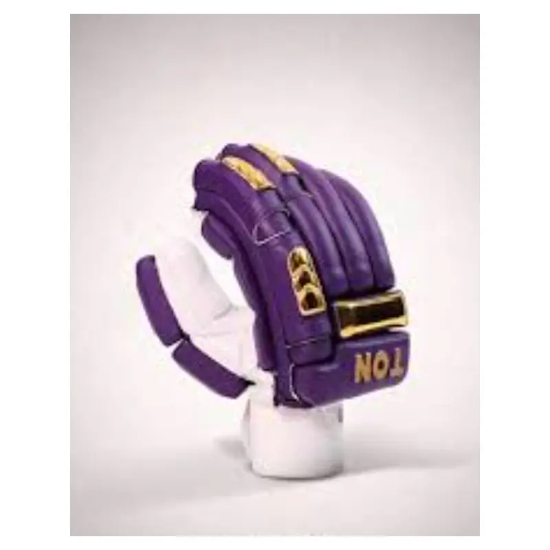 TON purple batting gloves