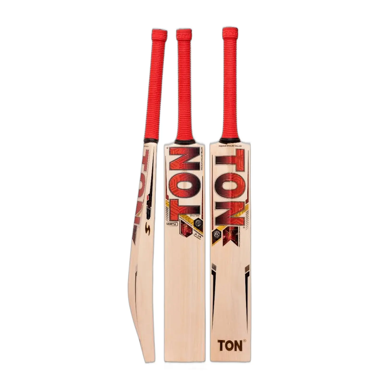 TON Vertu English willow cricket bat